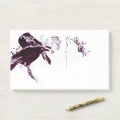 Die Ravens in den Bäumen Post-it Klebezettel (Auf Schreibtisch)