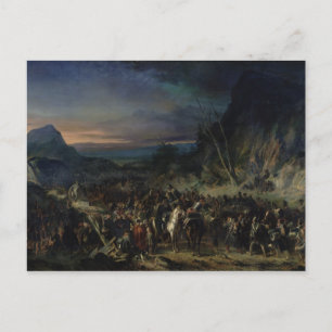 Die Ravine, Kampagne von 1809, 1843 Postkarte