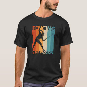 Die Re-Fencing ist meine Leidenschaft Vintager Fen T-Shirt