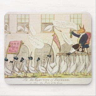Die Re-Wahl von Reynard oder von Fox Mousepad