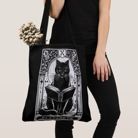 Die Reader Black Cat Tarot Card Tasche (Von Nahem)