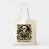 Die Reader Skeleton Tarot Card Tragetasche (Rückseite)