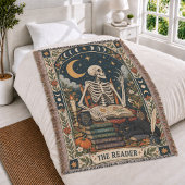 Die Reader Tarot Card Woven Decke