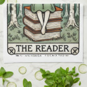 Die Reader-Tarot-Karte Geschirrtuch (Gefaltet)