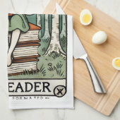 Die Reader-Tarot-Karte Geschirrtuch (Viertel Falte)