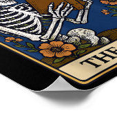 Die Reader-Tarot-Karte Poster (Ecke)