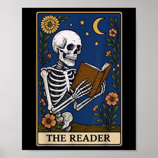 Die Reader-Tarot-Karte Poster (Vorne)