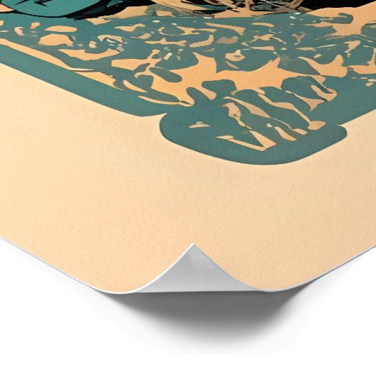 Die Reader-Tarot-Karte Poster (Ecke)