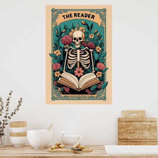 Die Reader-Tarot-Karte Poster (Küche)