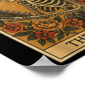 Die Reader-Tarot-Karte Poster (Ecke)