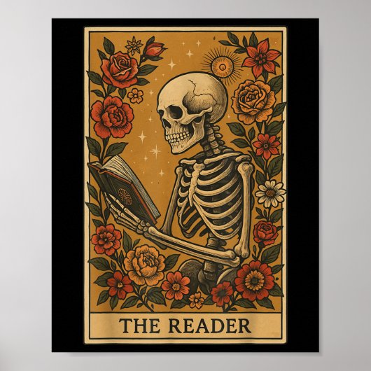 Die Reader-Tarot-Karte Poster (Vorne)