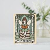 Die Reader-Tarot-Karte Postkarte (Stehend Vorderseite)