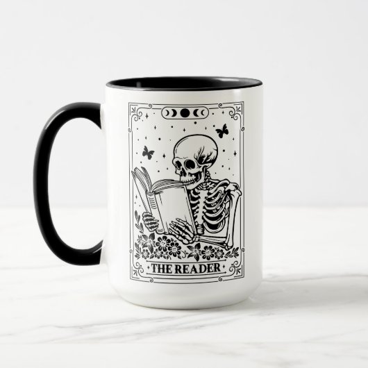 Die Reader-Tarot-Karte Tasse (Links)