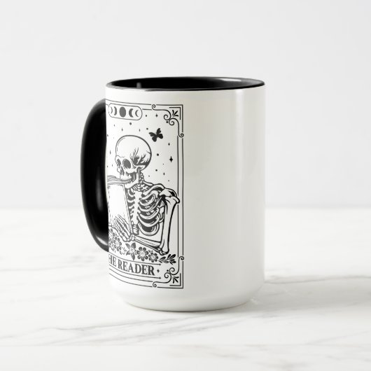 Die Reader-Tarot-Karte Tasse (Vorderseite Links)