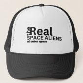 Die Real Space Außerirdischen (Pop Reality TV Paro Truckerkappe (Vorderseite)