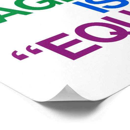 DIE REALE GAY-AGENDA POSTER (Ecke)