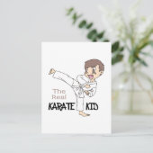 DIE REALE KARATE KID POSTKARTE (Stehend Vorderseite)