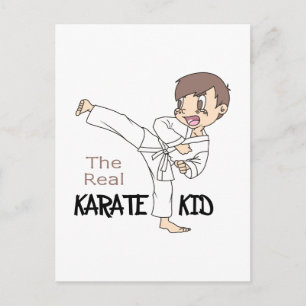 DIE REALE KARATE KID POSTKARTE