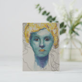 Die Realität ist eine Schöpfung... Postkarte (Stehend Vorderseite)