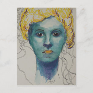 Die Realität ist eine Schöpfung... Postkarte