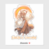 Die Realität ist übertrieben Aufkleber (Blatt)