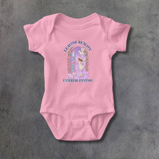 Die Realität verlassen Baby Strampler