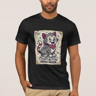 Die Rebellen-Tabby Vintage Ink Serie T-Shirt