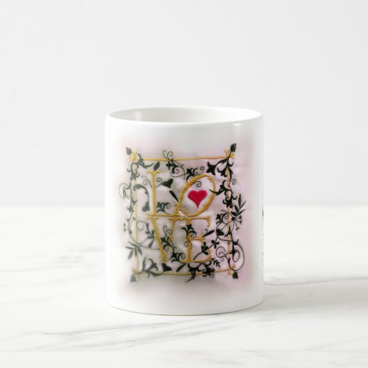 Die Reben der Liebe Kaffeetasse (Mittel)