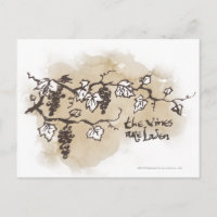 Die Reben sind beladen