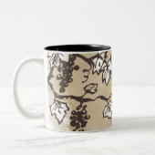 Die Reben sind beladen Zweifarbige Tasse (Links)