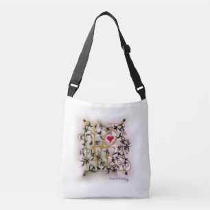 Die Reben von Liebe Crossbody Tasche (Medium)