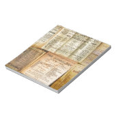 Die Rechnungen Notizblock (Rotiert)