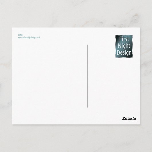 Die Rechnungen Postkarte (Rückseite)