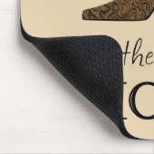Die Recht-Schuhe Mousepad (Ecke)