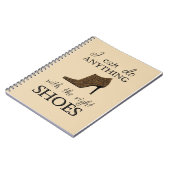 Die Recht-Schuhe Notizblock (Linke Seite)