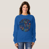 Die Rechte der Frau sind Menschenrechte - Komforta Sweatshirt (Vorne ganz)