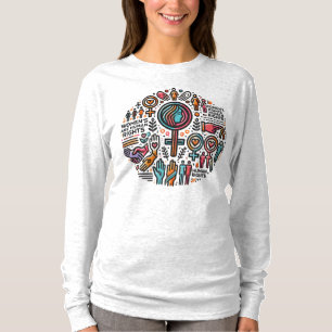 Die Rechte der Frau sind Menschenrechte T-Shirt