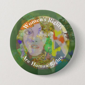 Die Rechte der Frauen sind Menschenrechte 2 Button