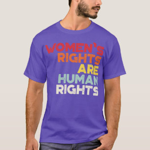 Die Rechte der Frauen sind Menschenrechte Vintage T-Shirt