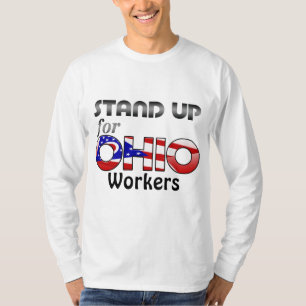 Die Rechte Proohio-Arbeitskräfte T-Shirt