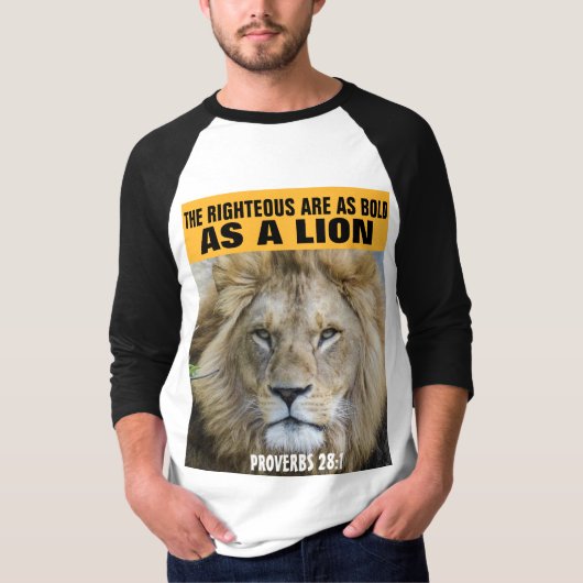 DIE RECHTE SIND SO VERSCHMUTZT WIE EIN LION, CHRIS T-Shirt (Vorderseite)