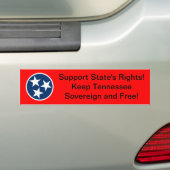 Die Rechte Tennessee-Staat Autoaufkleber (Auf Auto)