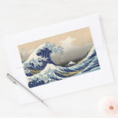 Die rechteckigen Aufkleber der Großen Welle (Umschlag)