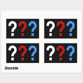 die rechteckiger aufkleber (Blatt)