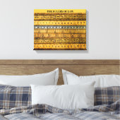 DIE RECHTSORDNUNGEN LEINWANDDRUCK (Insitu (Schlafzimmer))