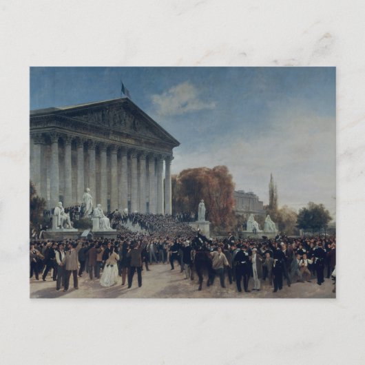 Die Rechtsvorschriften des Palais du Corps Postkarte (Vorderseite)