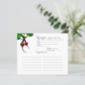 Die Recipe-Karte des Gärtners (Stehend Vorderseite)