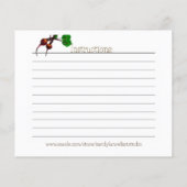 Die Recipe-Karte des Gärtners (Rückseite)