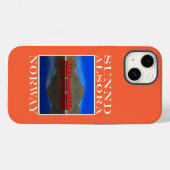 Die Red Boat Houses Sunndalsøra Norwegen Case-Mate iPhone Hülle (Rückseite (Horizontal))