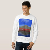 Die Red Boat Houses Sunndalsøra Norwegen Sweatshirt (Vorne ganz)